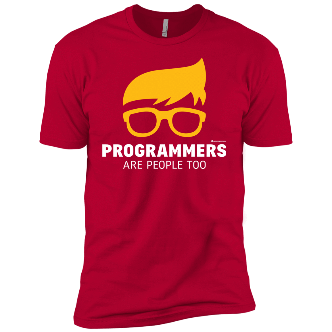 T-Shirts Red / YXS Programmers Are People Too Boys Premium T-Shirt
