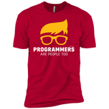 T-Shirts Red / YXS Programmers Are People Too Boys Premium T-Shirt