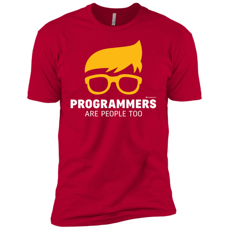 T-Shirts Red / YXS Programmers Are People Too Boys Premium T-Shirt