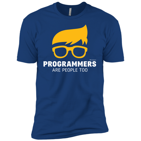T-Shirts Royal / YXS Programmers Are People Too Boys Premium T-Shirt