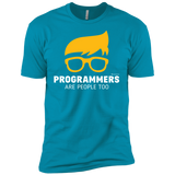 T-Shirts Turquoise / YXS Programmers Are People Too Boys Premium T-Shirt