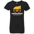T-Shirts Black / YXS Programmers Are People Too Girls Premium T-Shirt