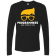 T-Shirts Black / Small Programmers Are People Too Men's Premium Long Sleeve