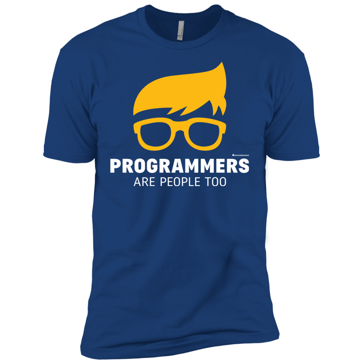 T-Shirts Royal / X-Small Programmers Are People Too Men's Premium T-Shirt