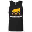 T-Shirts Black / Small Programmers Are People Too Men's Premium Tank Top