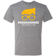 T-Shirts Premium Heather / Small Programmers Are People Too Men's Triblend T-Shirt