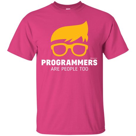 T-Shirts Heliconia / Small Programmers Are People Too T-Shirt