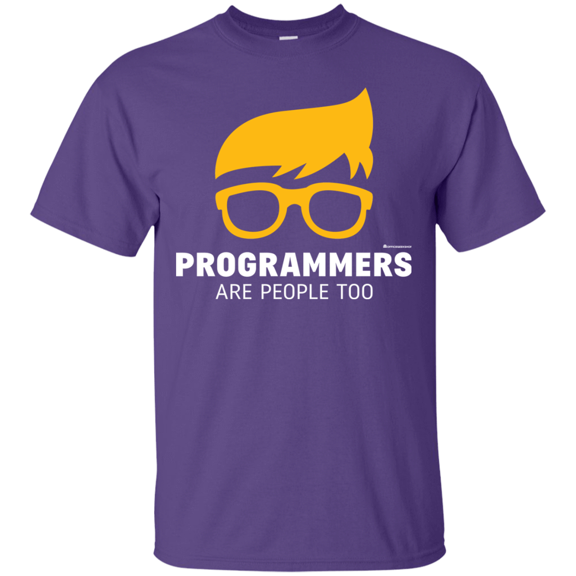 T-Shirts Purple / Small Programmers Are People Too T-Shirt