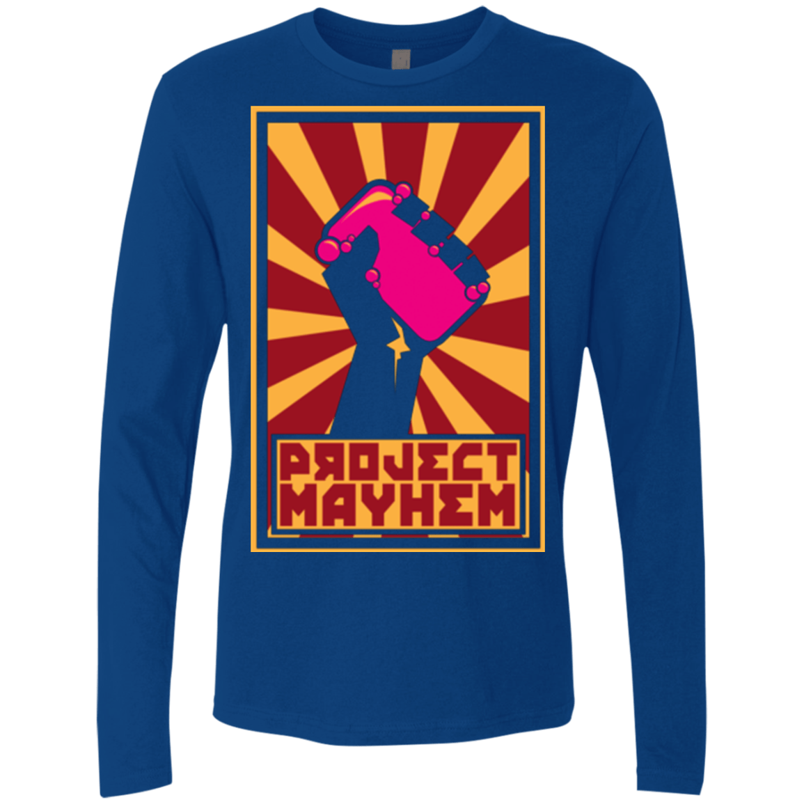 T-Shirts Royal / Small Project Mayhem Men's Premium Long Sleeve