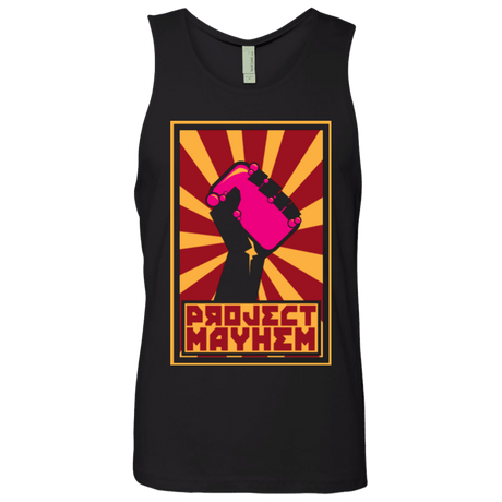 T-Shirts Black / Small Project Mayhem Men's Premium Tank Top