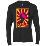 T-Shirts Vintage Black / X-Small Project Mayhem Triblend Long Sleeve Hoodie Tee