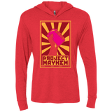 T-Shirts Vintage Red / X-Small Project Mayhem Triblend Long Sleeve Hoodie Tee