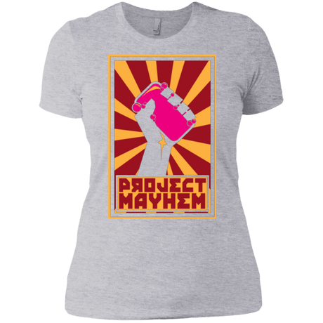 T-Shirts Heather Grey / X-Small Project Mayhem Women's Premium T-Shirt