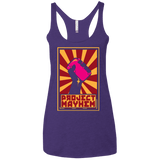 T-Shirts Purple / X-Small Project Mayhem Women's Triblend Racerback Tank