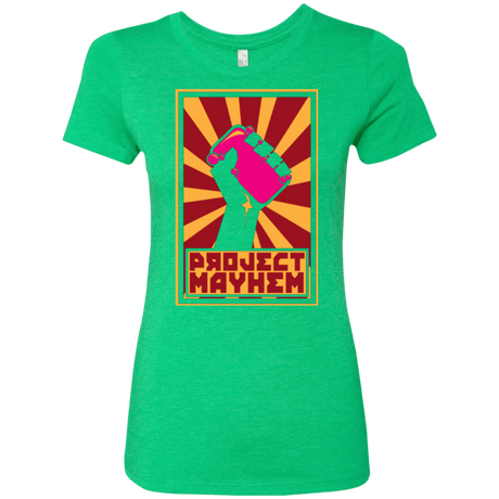 T-Shirts Envy / Small Project Mayhem Women's Triblend T-Shirt