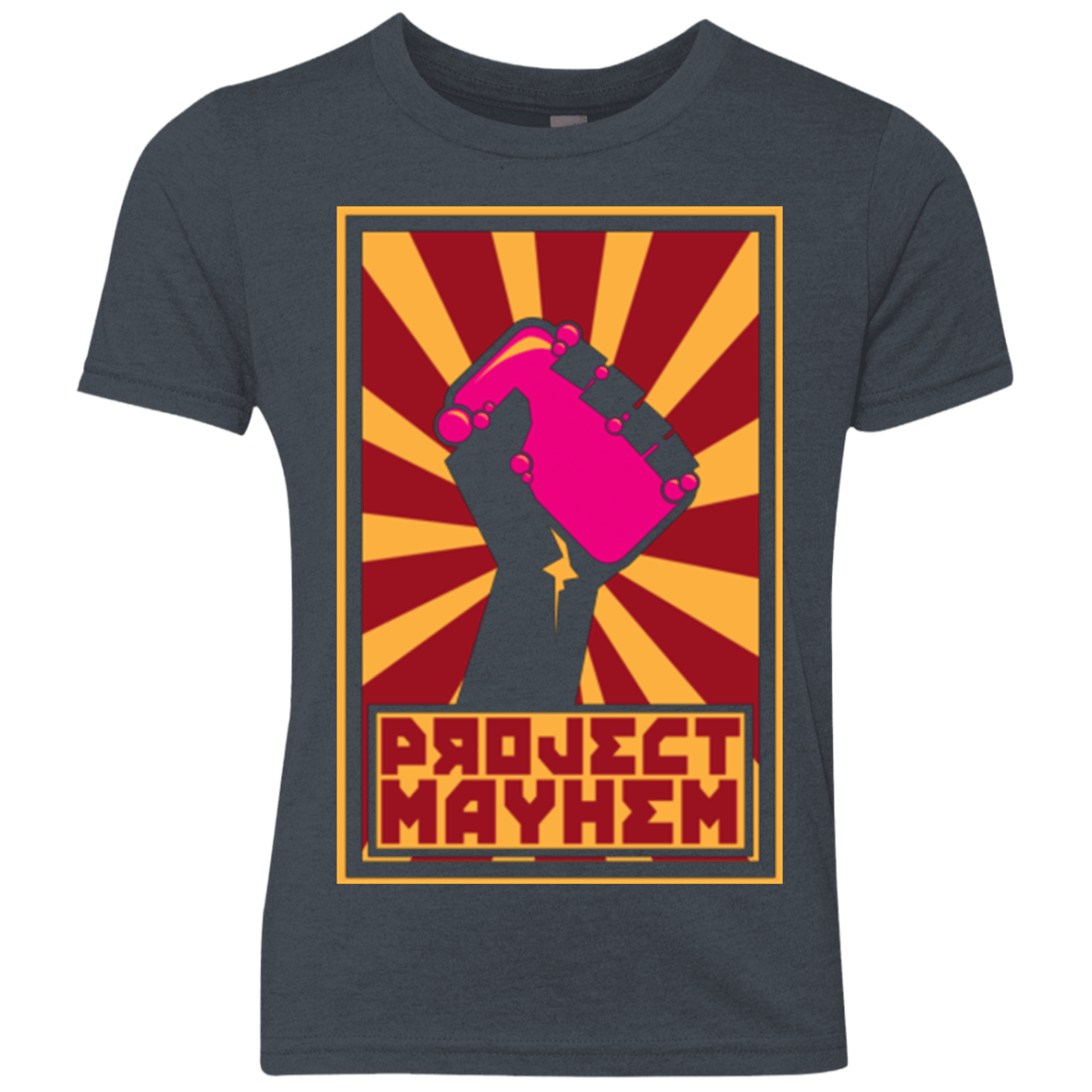 T-Shirts Vintage Navy / YXS Project Mayhem Youth Triblend T-Shirt