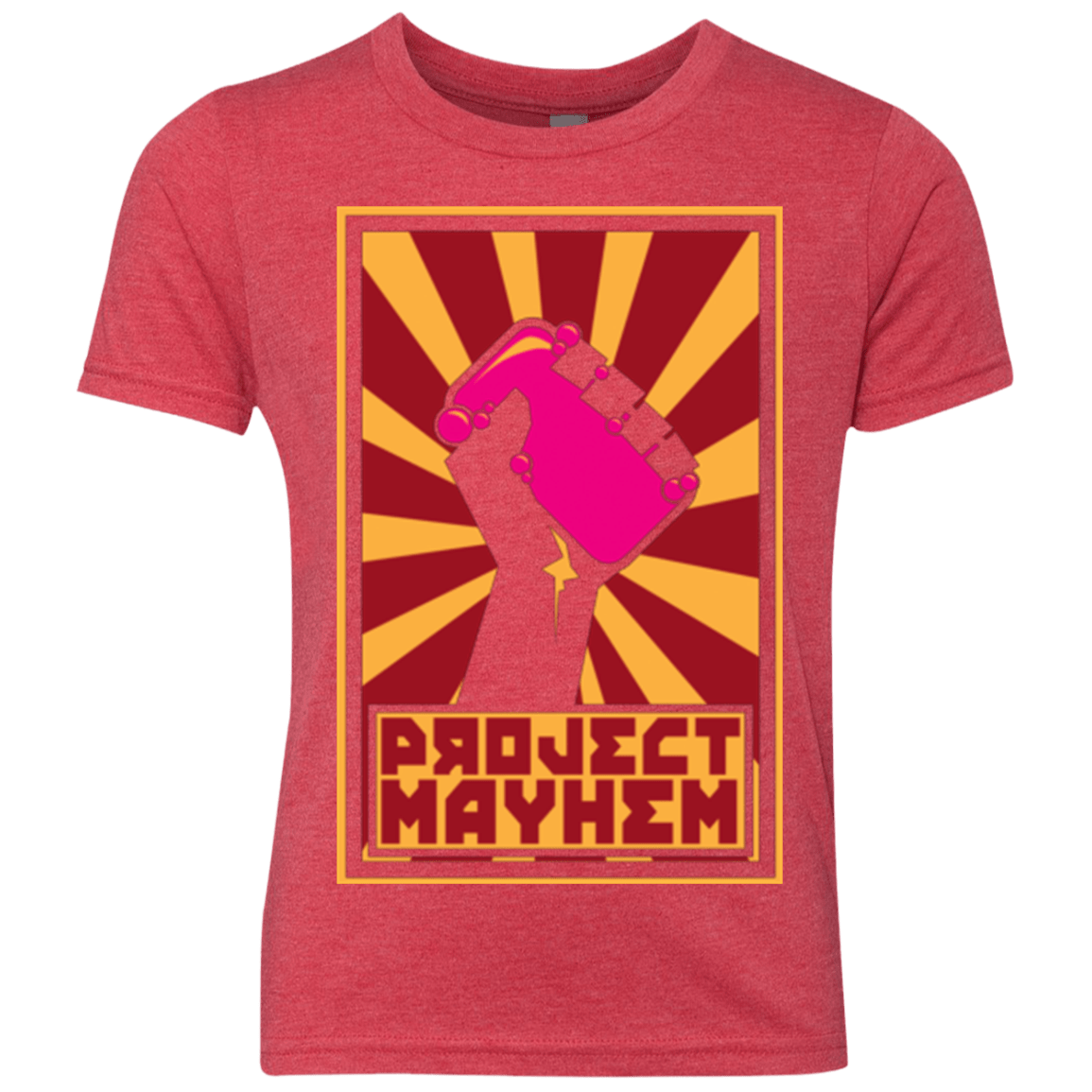 T-Shirts Vintage Red / YXS Project Mayhem Youth Triblend T-Shirt