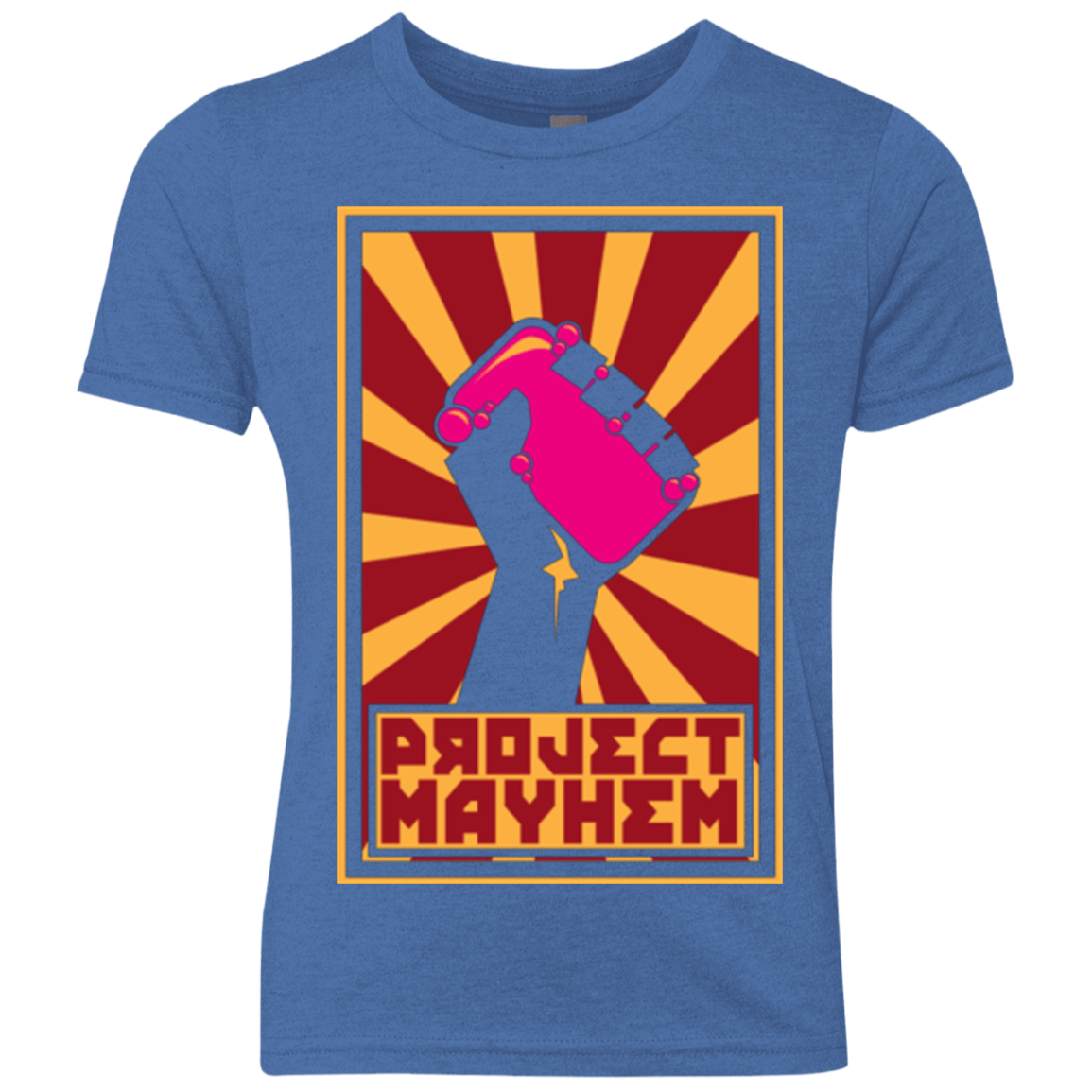 T-Shirts Vintage Royal / YXS Project Mayhem Youth Triblend T-Shirt