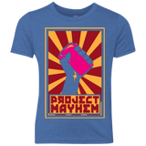 T-Shirts Vintage Royal / YXS Project Mayhem Youth Triblend T-Shirt