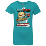T-Shirts Tahiti Blue / YXS PROPER TIDY BITES Girls Premium T-Shirt