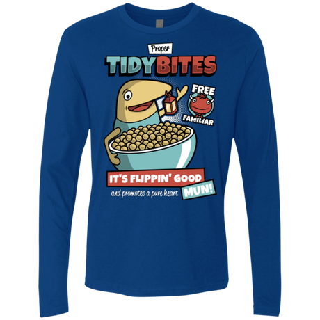 T-Shirts Royal / Small PROPER TIDY BITES Men's Premium Long Sleeve