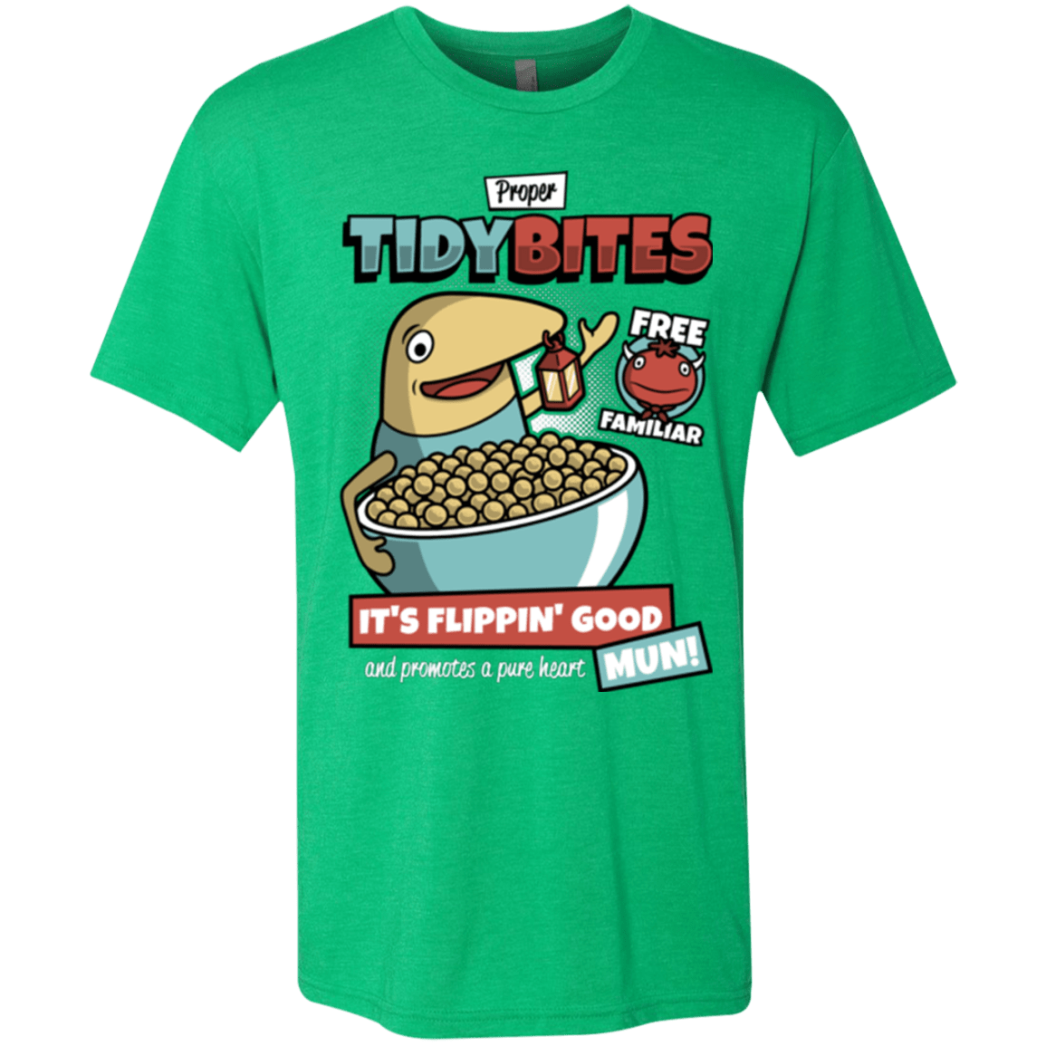 T-Shirts Envy / Small PROPER TIDY BITES Men's Triblend T-Shirt