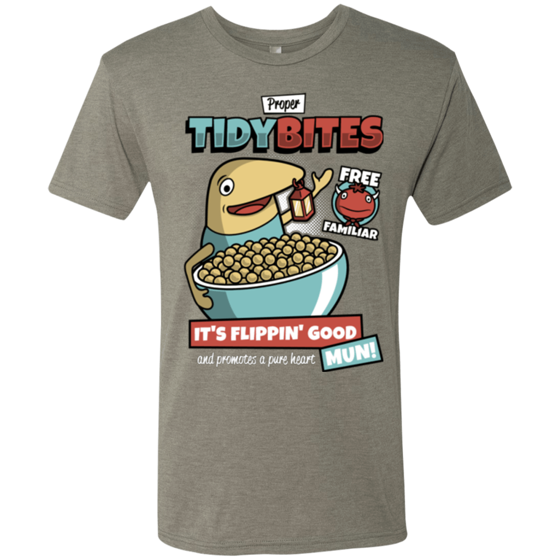 T-Shirts Venetian Grey / Small PROPER TIDY BITES Men's Triblend T-Shirt