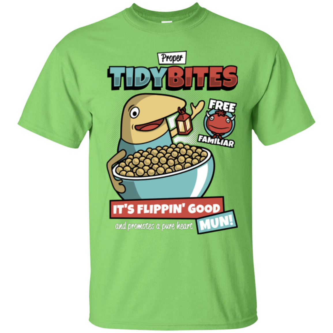 T-Shirts Lime / Small Proper Tidy Bites T-Shirt