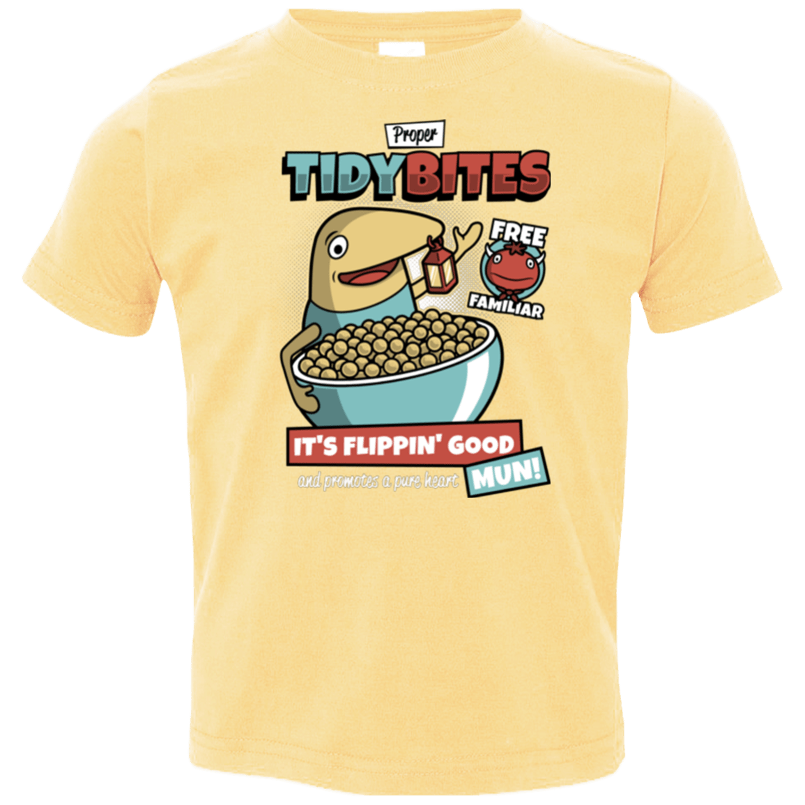 T-Shirts Butter / 2T PROPER TIDY BITES Toddler Premium T-Shirt