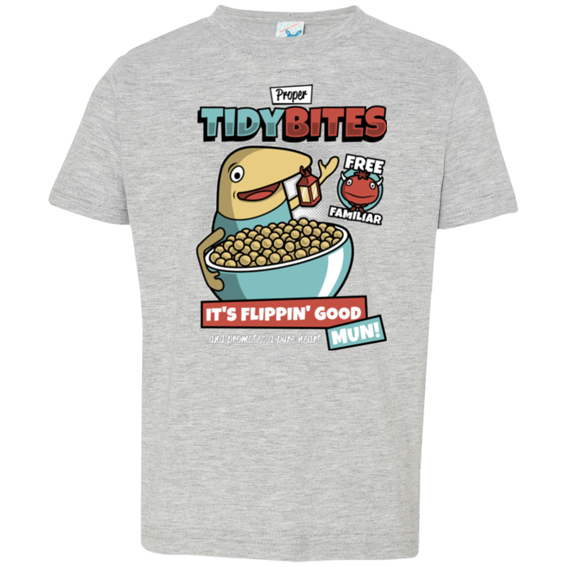 T-Shirts Heather / 2T PROPER TIDY BITES Toddler Premium T-Shirt