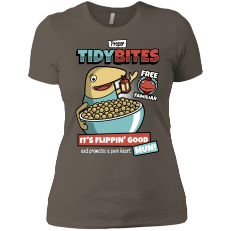 T-Shirts Warm Grey / X-Small PROPER TIDY BITES Women's Premium T-Shirt