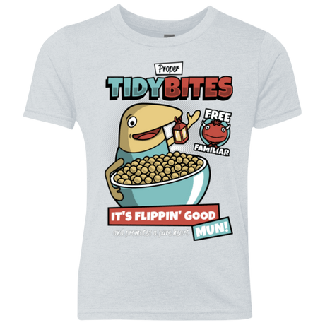 T-Shirts Heather White / YXS PROPER TIDY BITES Youth Triblend T-Shirt