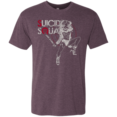T-Shirts Vintage Purple / Small Property of J Men's Triblend T-Shirt