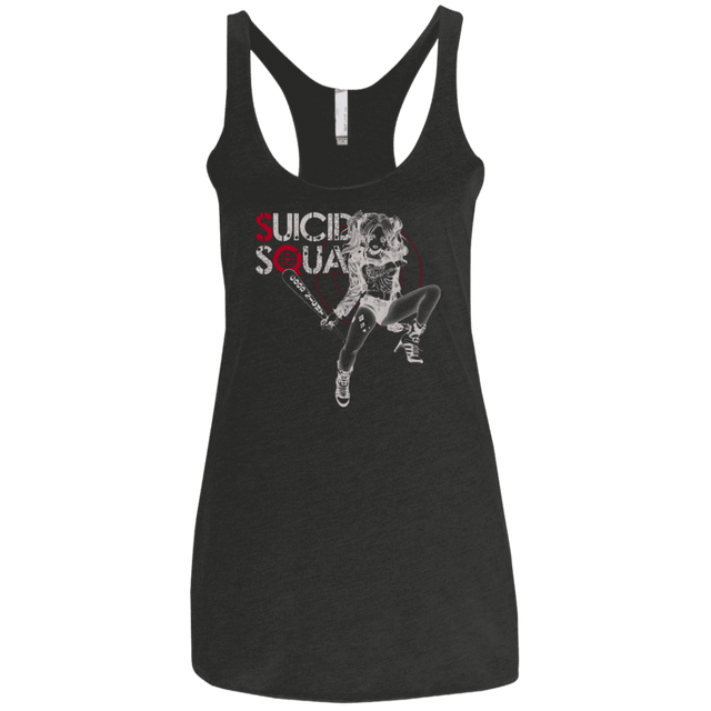 T-Shirts Vintage Black / X-Small Property of J Women's Triblend Racerback Tank