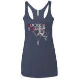 T-Shirts Vintage Navy / X-Small Property of J Women's Triblend Racerback Tank