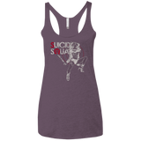 T-Shirts Vintage Purple / X-Small Property of J Women's Triblend Racerback Tank