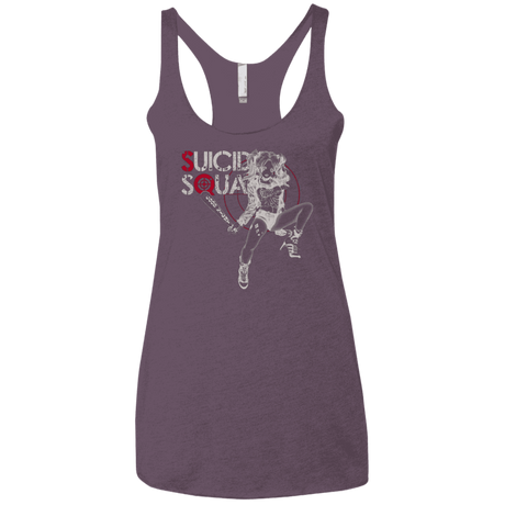 T-Shirts Vintage Purple / X-Small Property of J Women's Triblend Racerback Tank