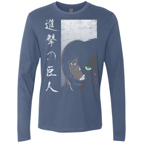 T-Shirts Indigo / Small Protect the Wall Men's Premium Long Sleeve