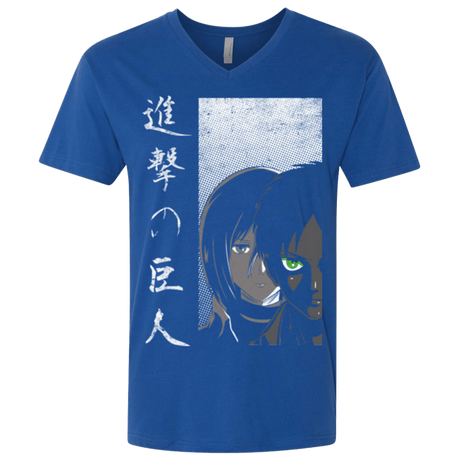 T-Shirts Royal / X-Small Protect the Wall Men's Premium V-Neck