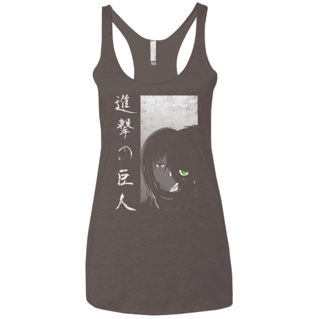 T-Shirts Macchiato / X-Small Protect the Wall Women's Triblend Racerback Tank