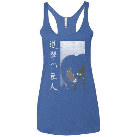 T-Shirts Vintage Royal / X-Small Protect the Wall Women's Triblend Racerback Tank