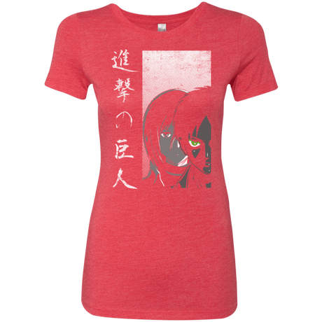 T-Shirts Vintage Red / Small Protect the Wall Women's Triblend T-Shirt