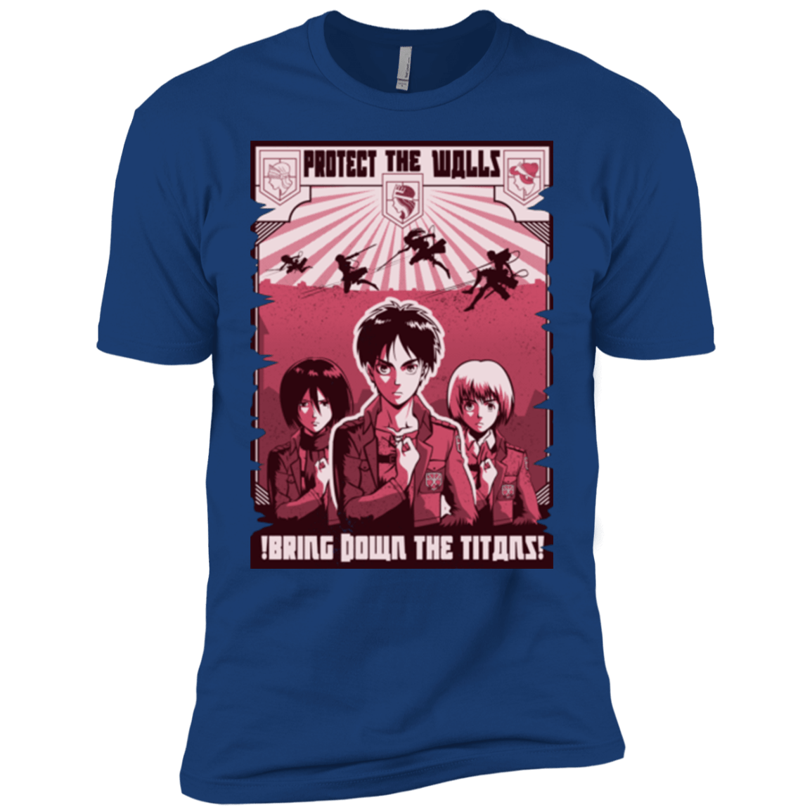 T-Shirts Royal / YXS Protect the Walls Boys Premium T-Shirt