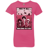 T-Shirts Hot Pink / YXS Protect the Walls Girls Premium T-Shirt