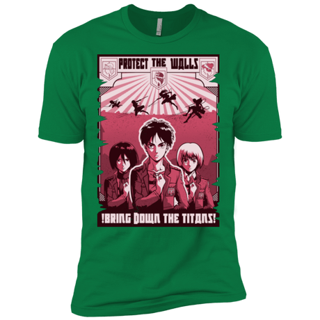 T-Shirts Kelly Green / X-Small Protect the Walls Men's Premium T-Shirt