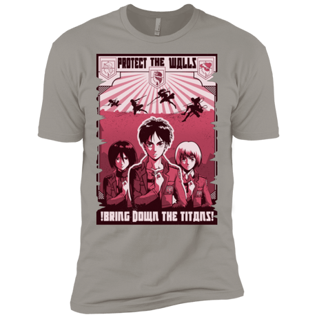 T-Shirts Light Grey / X-Small Protect the Walls Men's Premium T-Shirt