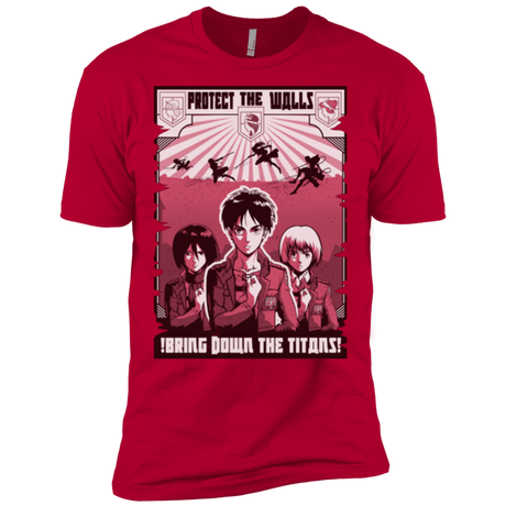 T-Shirts Red / X-Small Protect the Walls Men's Premium T-Shirt