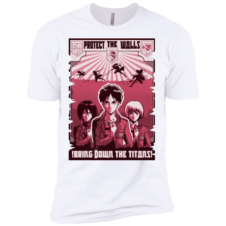 T-Shirts White / X-Small Protect the Walls Men's Premium T-Shirt