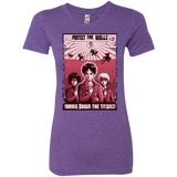 T-Shirts Purple Rush / Small Protect the Walls Women's Triblend T-Shirt