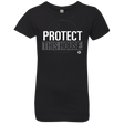 T-Shirts Black / YXS Protect This House Girls Premium T-Shirt